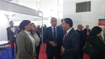 بالصور، الرقابة على الصادرات والواردات تشارك فى معرض تعميق التصنيع المحلي للصناعات الهندسية