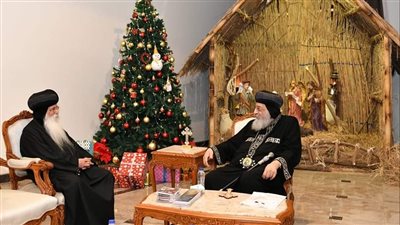 البابا تواضروس يتلقى تقريرا عن الخدمة في إيبارشية طما