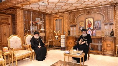 البابا تواضروس يتلقى تقريرا عن إيبارشية جرجا