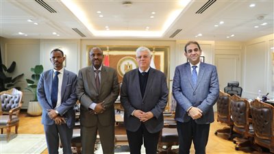 وزير التعليم العالي يستقبل سفير جيبوتي لبحث سبل التعاون الأكاديمي والبحثي