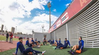 دوري أبطال أفريقيا، الأهلي يواصل تدريباته استعدادًا لمباراة شباب بلوزداد (صور)