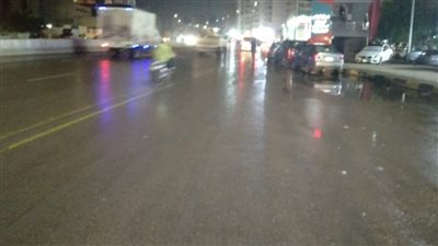 هطول أمطار غزيرة فى محافظة الإسكندرية تصل لحد السيول