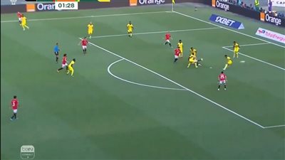 منتخب موزمبيق يحرز الهدف الثاني في مرمى مصر 