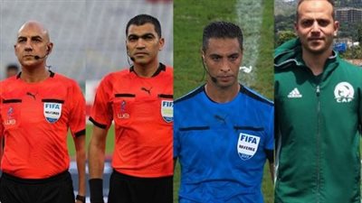 أمم أفريقيا، طاقم مصري بقيادة محمد عادل يدير مباراة جنوب أفريقيا ومالي 