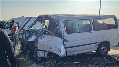 إصابة 5 أشخاص بينهم 3 طلاب في حادث تصادم بالإسماعيلية  