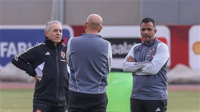 مران الأهلي، كولر يجتمع مع سامي قمصان ‏