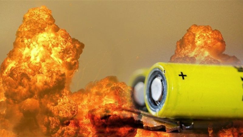 انفجار سيجارة إلكترونية،