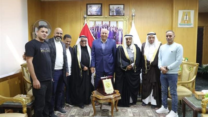 الزملوط ووفد قبائل