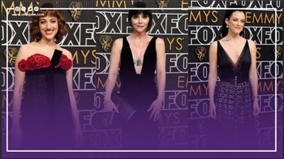 اللون الأسود يسيطر على السجادة الرمادية لحفل الإيمي (صور)