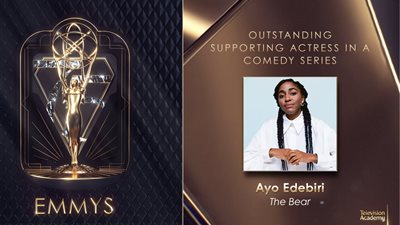  آيو إديبيري أفضل ممثلة مساعدة في حفل الإيمي الـ 75