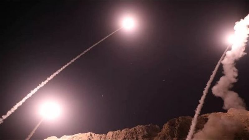 القصف الإيراني على