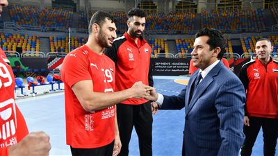 أشرف صبحي: بطولة أمم أفريقيا لليد تحصل علي رعاية الرئيس السيسي