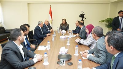 وزيرة التخطيط تتفقد المركز الوطني للبنية المعلوماتية المكانية