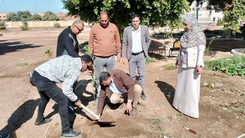 زراعة أشجار بالبداري،