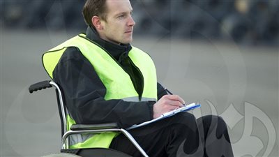 روبوت مبتكر للتغلب على الإعاقة الحركية