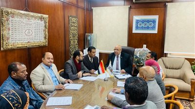 رئيس جامعة الأقصر يترأس الاجتماع 32 لمجلس شئون خدمة المجتمع وتنمية البيئة