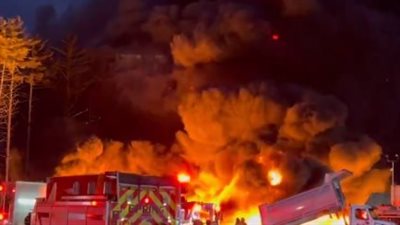 تفاصيل التحقيق في حريق محل قطع غيار سيارات في بولاق الدكرور