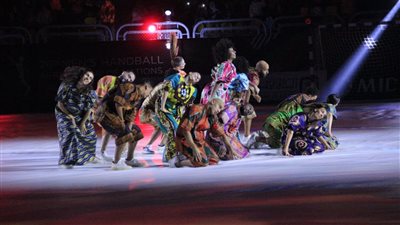 تهميش حسن مصطفى ورسالة الوزير، مشاهد من حفل افتتاح بطولة أفريقيا لليد