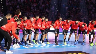 كرة اليد، منتخب مصر يتقدم على غينيا في الشوط الأول 