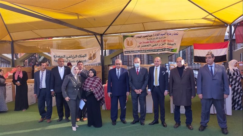 محافظ القليوبية خلال