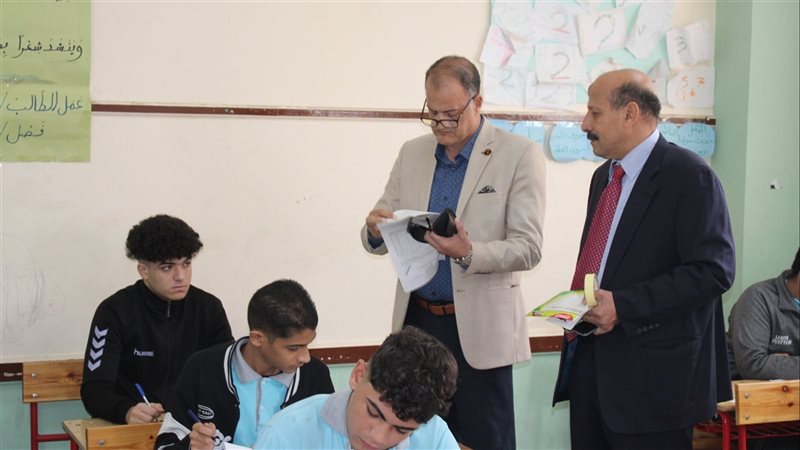 تفقد اللجان الامتحانية،