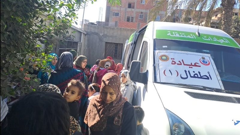 قافلة طبية بالدقهلية،