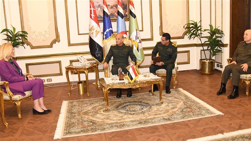 وزير الدفاع يلتقى