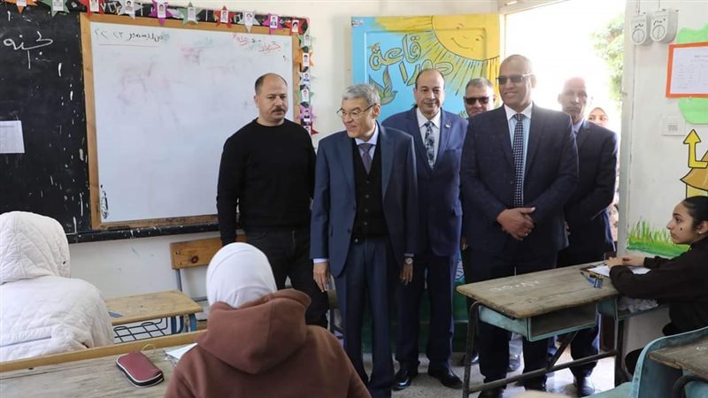 محافظ المنيا يتفقد