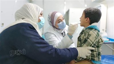 توقيع الكشف على 1711 حالة خلال قافلة طبية بمركز بمطاي بالمنيا