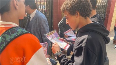 طلاب الشهادة الإعدادية بكفر الشيخ عن امتحان العربي: النحو صعب (فيديو)