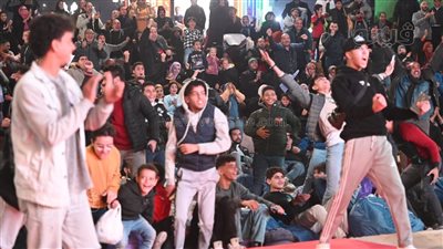 رقص وزغاريد، شاهد رد فعل جماهير مصر بعد الهدف الثاني في شباك غانا