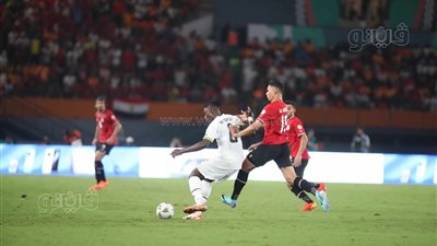 عمر مرموش يحرز هدف تعادل منتخب مصر في شباك غانا