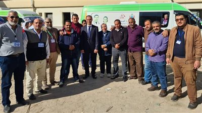 توقيع الكشف الطبي على 158 ألف مريضً فى 109 قوافل مجانية بالبحيرة 