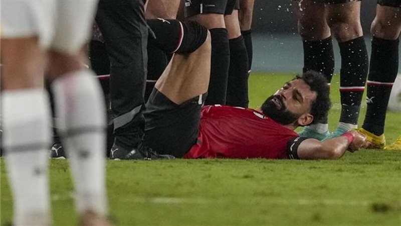 إصابة محمد صلاح في