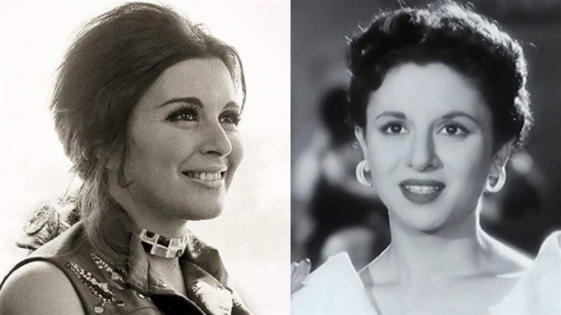 فاتن حمامة وسعاد