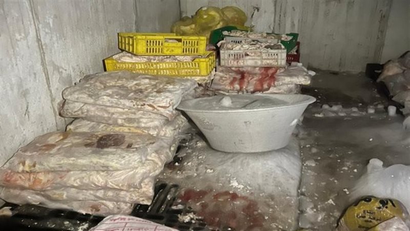  ضبط 3.5 طن لحوم