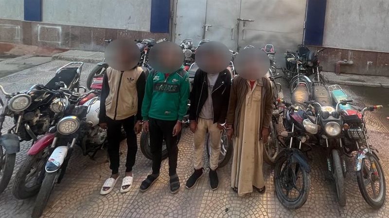 ضبط تشكيل عصابى لسرقات