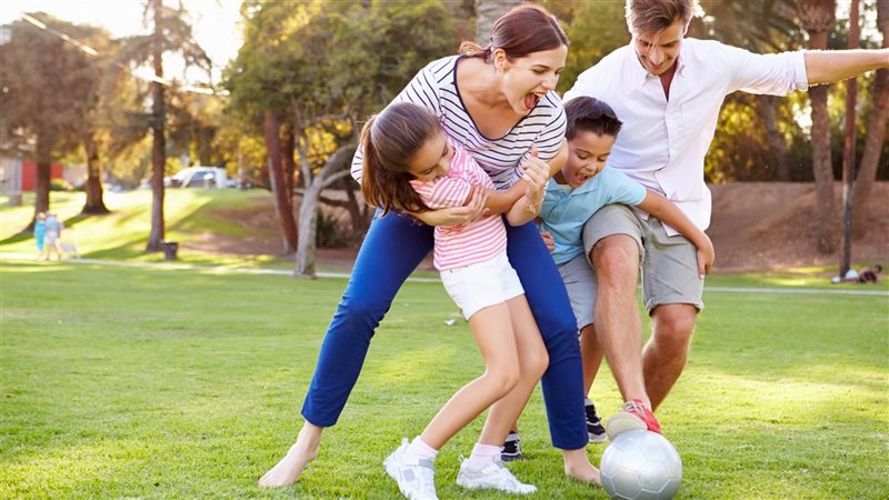 التنزه مع الأطفال،