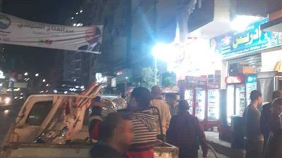 رفع 1200 حالة إشغال بالصف خلال 24 ساعة