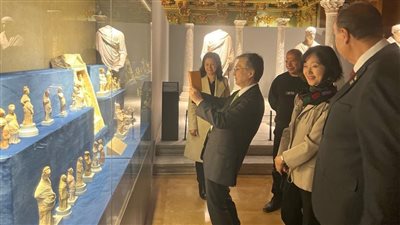 السفير الياباني يزور متحف شرم الشيخ للآثار