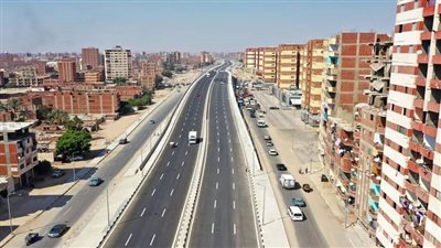 غلق كلى لطريق بلبيس الصحراوى بسبب أعمال مشروع الصرف الصحي