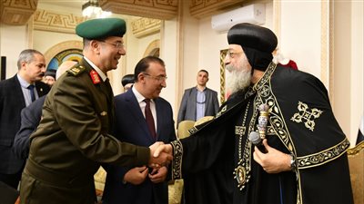 البابا تواضروس يستقبل قيادات الإسكندرية للتهنئة بعيدي الميلاد والغطاس 