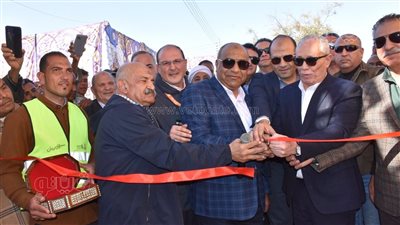 بحضور محافظ الأقصر، تسليم منازل قرية نجع العرب للأهالي بعد إعادة إعمارها (صور)