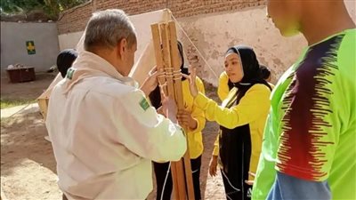 مكتب قادرون باختلاف الأقصر يواصل تدريبات مركز الفنون وتنمية الإبداع بمركز شباب السلام