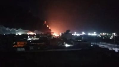 3 مسيرات تهاجم حقل العمر النفطي بريف دير الزور