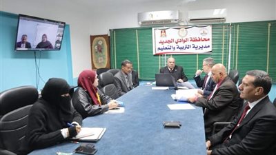  وكيل تعليم الوادي الجديد يؤكد ضرورة المتابعة اللحظية لسير منظومة الامتحانات