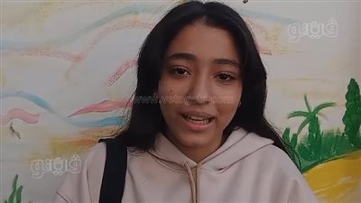 طلاب الشهادة الإعدادية بالجيزة: امتحان الهندسة سهل بس فيه تريكات 