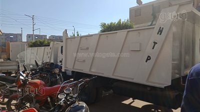 دفعة معدات جديدة لدعم منظومة النظافة بأبوقرقاص بالمنيا 