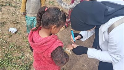 انطلاق فعاليات الجرعة الثانية للتطعيم ضد مرض شلل الأطفال بالإسماعيلية (صور) 