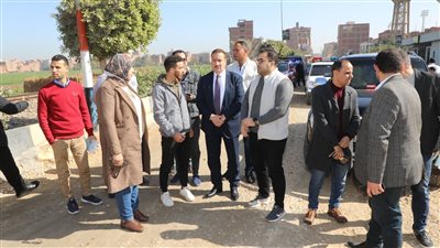  محافظ المنوفية يتفقد أعمال الإنشاء بمدرستين في الباجور